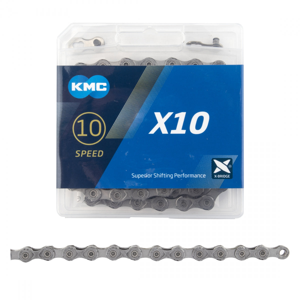 KMC X10 — chains at güd byek BMX
