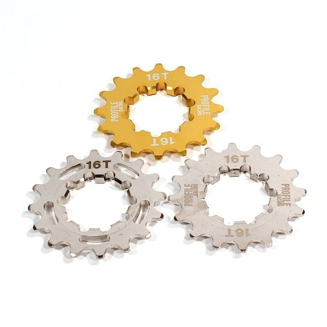 Profile Cassette Cogs — sprockets & chainrings at güd byek BMX