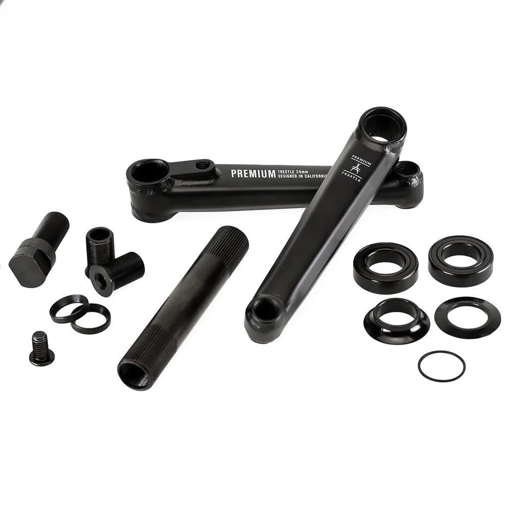 Premium Trestle 24MM Crank — cranks at güd byek BMX