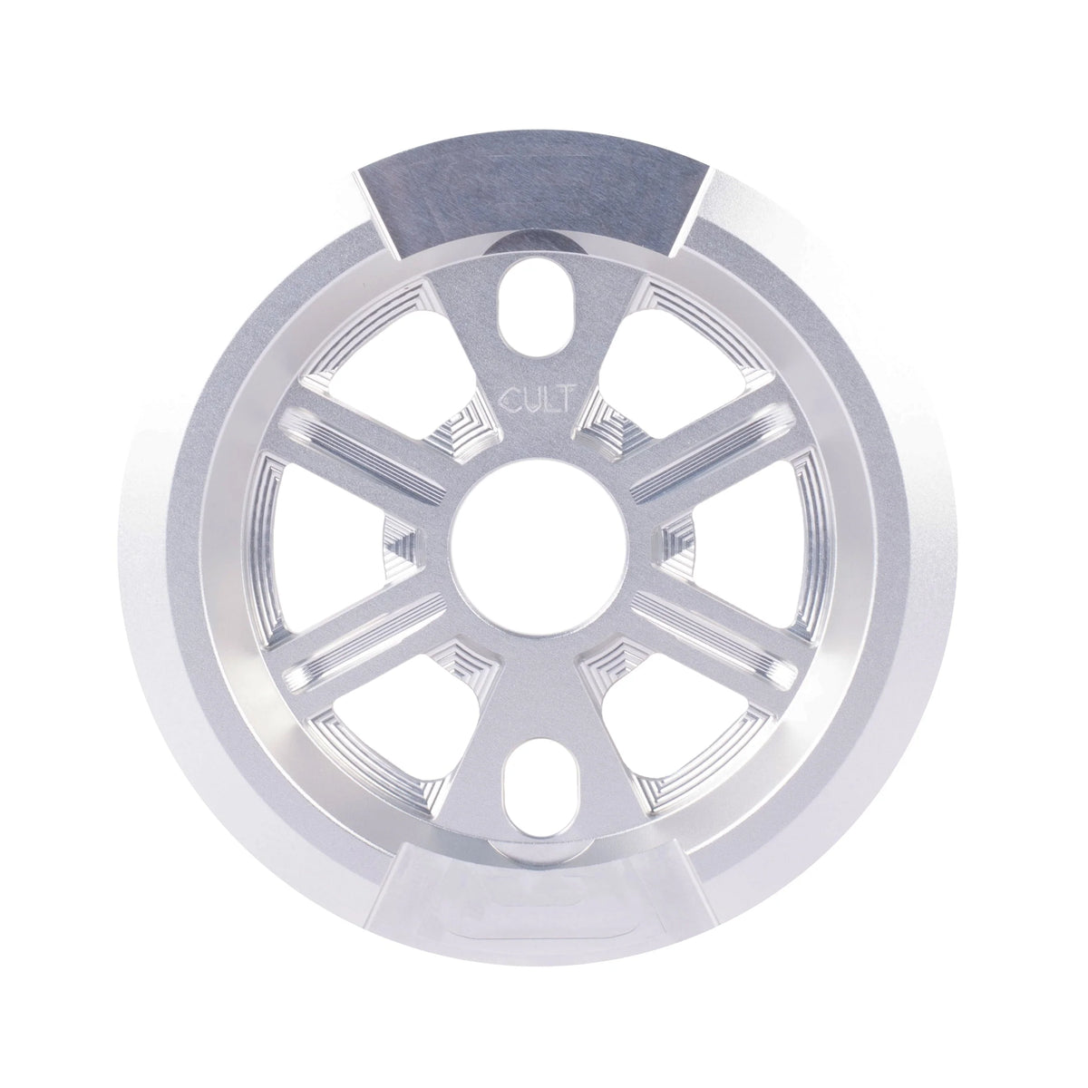 Cult Dak Guard Sprocket / Black & Polished — sprockets & chainrings at güd byek BMX