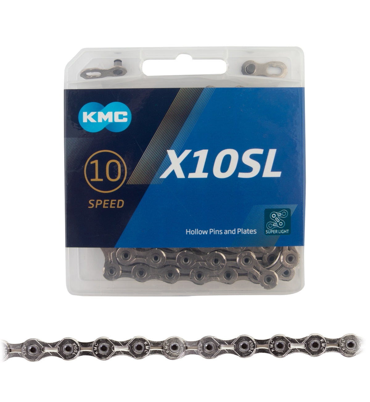 KMC X10SL — chains at güd byek BMX