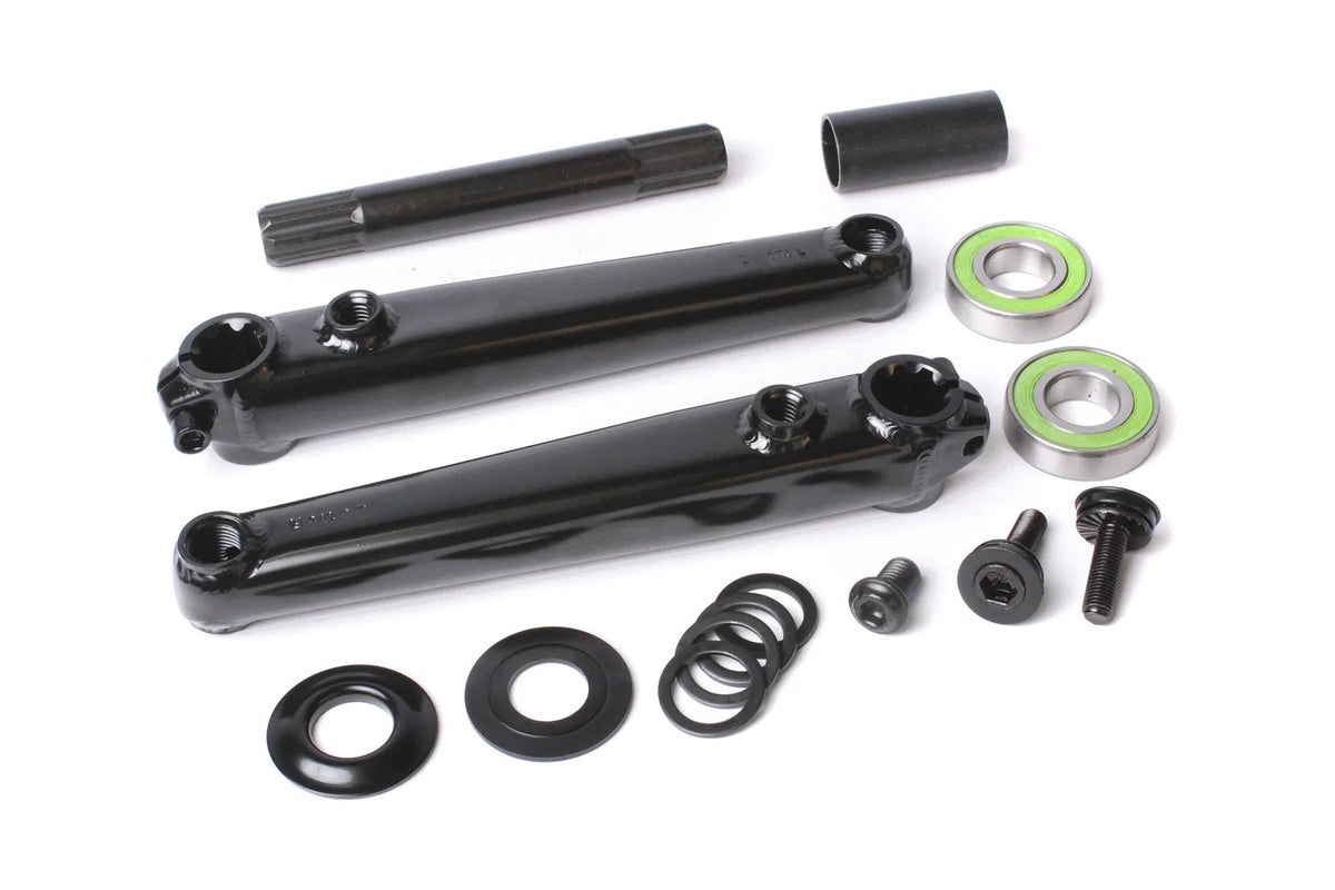 SUNDAY SAKER V2 CRANKS Black w/Mid BB 165mm