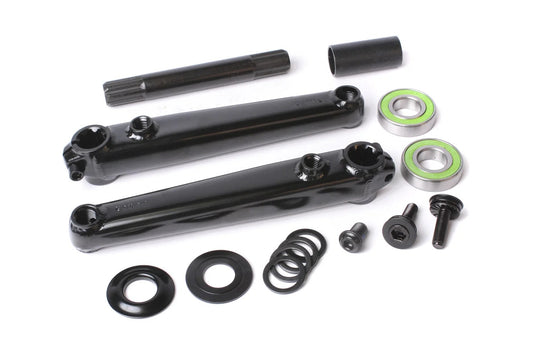 SUNDAY SAKER V2 CRANKS Black w/Mid BB 165mm