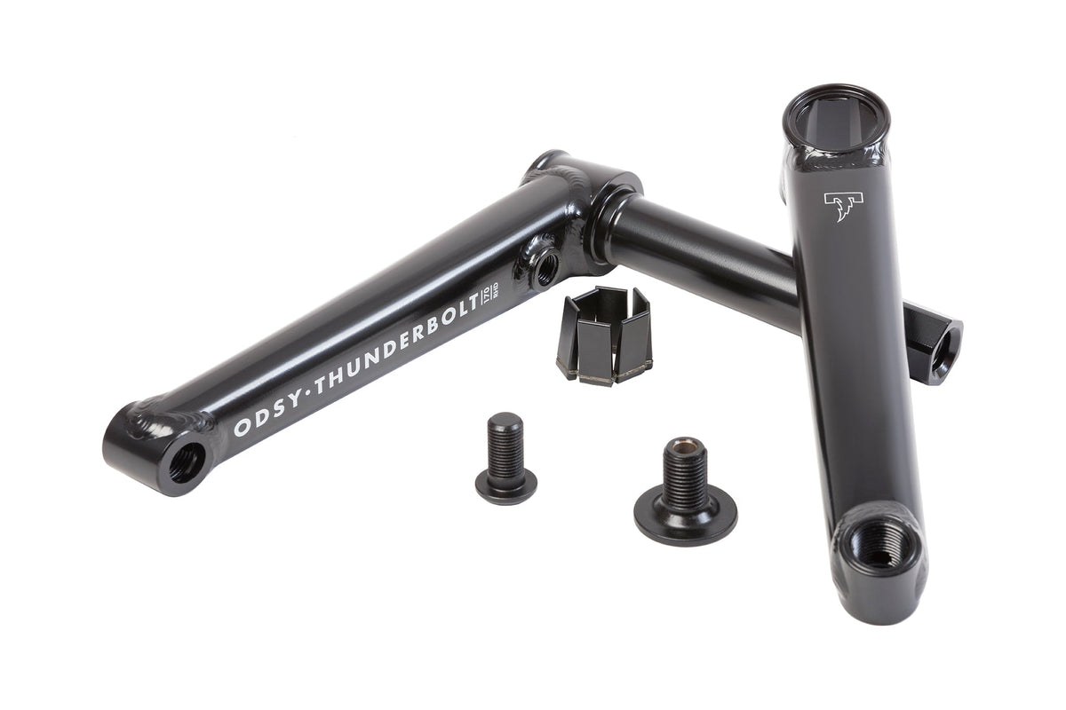 Odyssey Thunderbolt Cranks — cranks at güd byek BMX